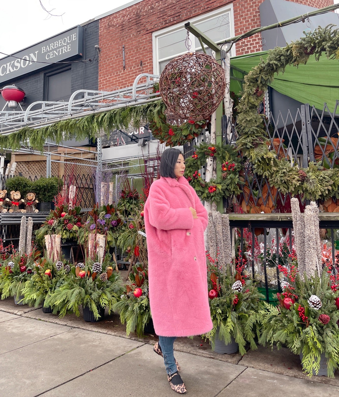 Eco mink coat