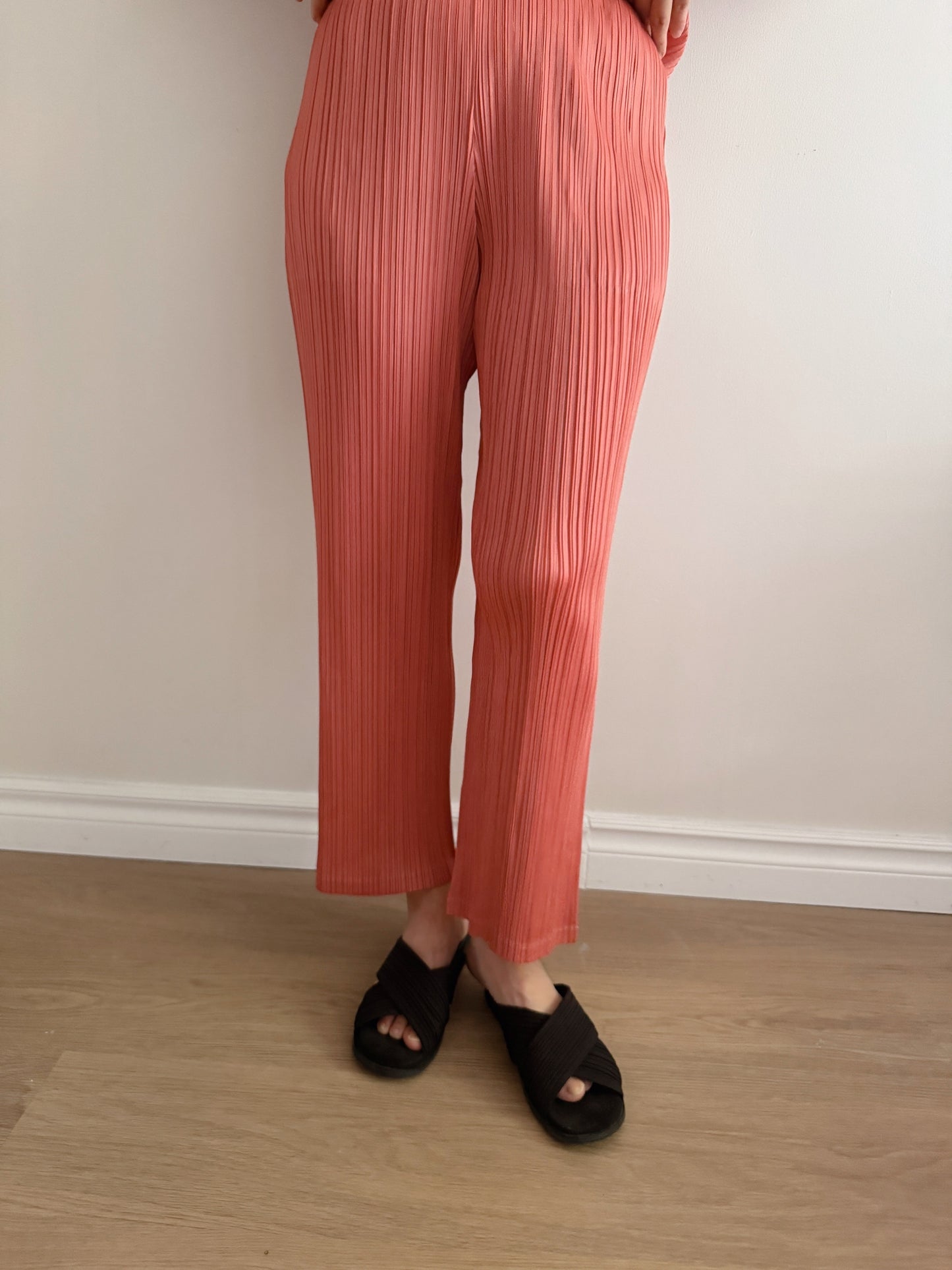 Straight Pants (gray khaki, ruby ,gray, black, ivory, orange, pink)