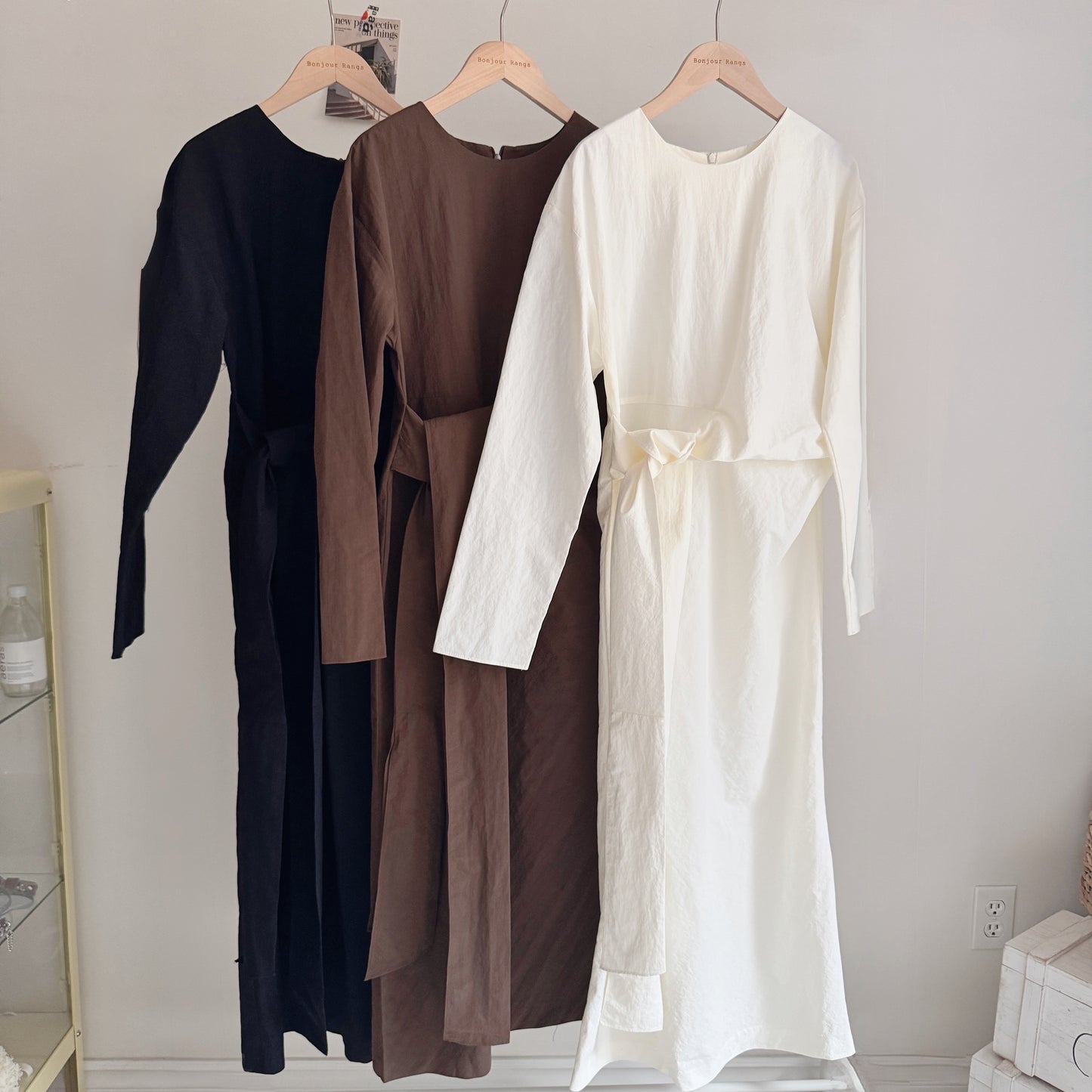 Dolman Wrap ops(brown, ivory,black )
