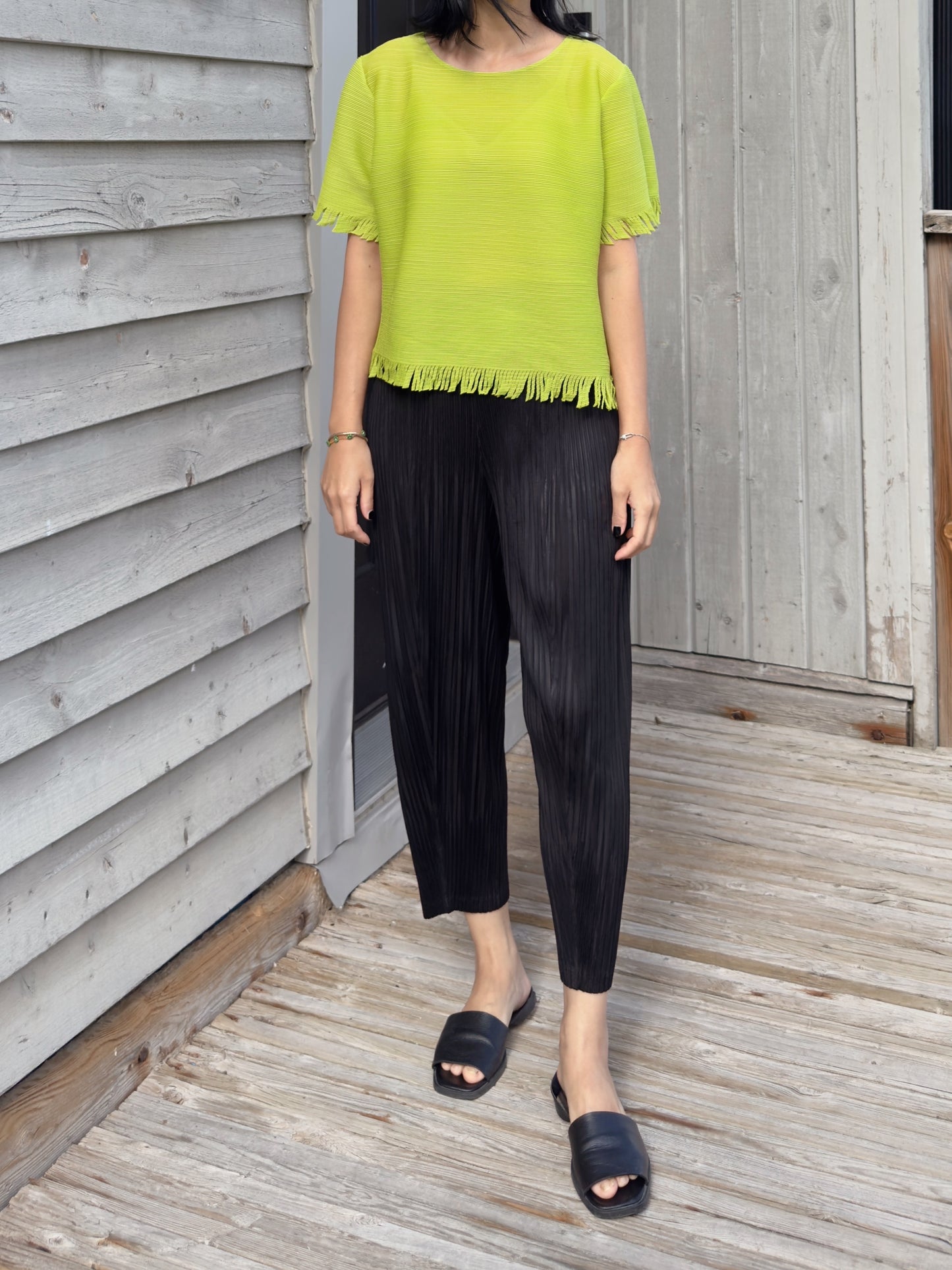 tessle top (lime,black, beige,pink, sky blue)