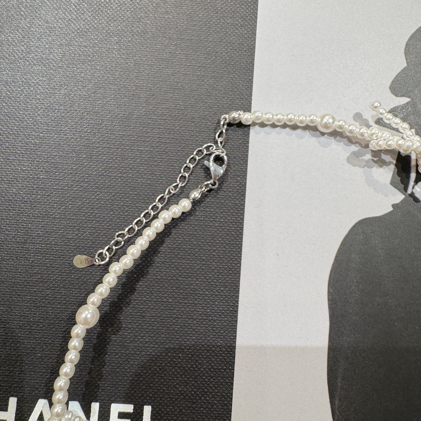 Choker Pearl bow Necklace