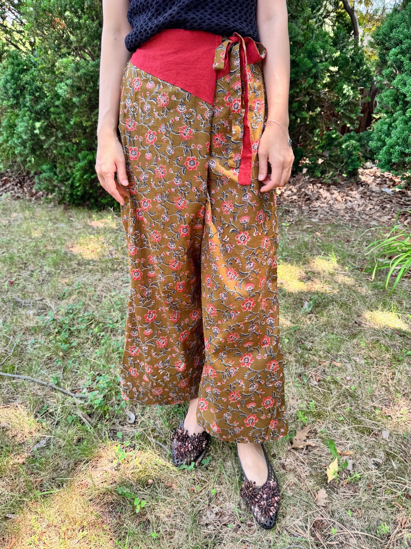 India wrap pants
