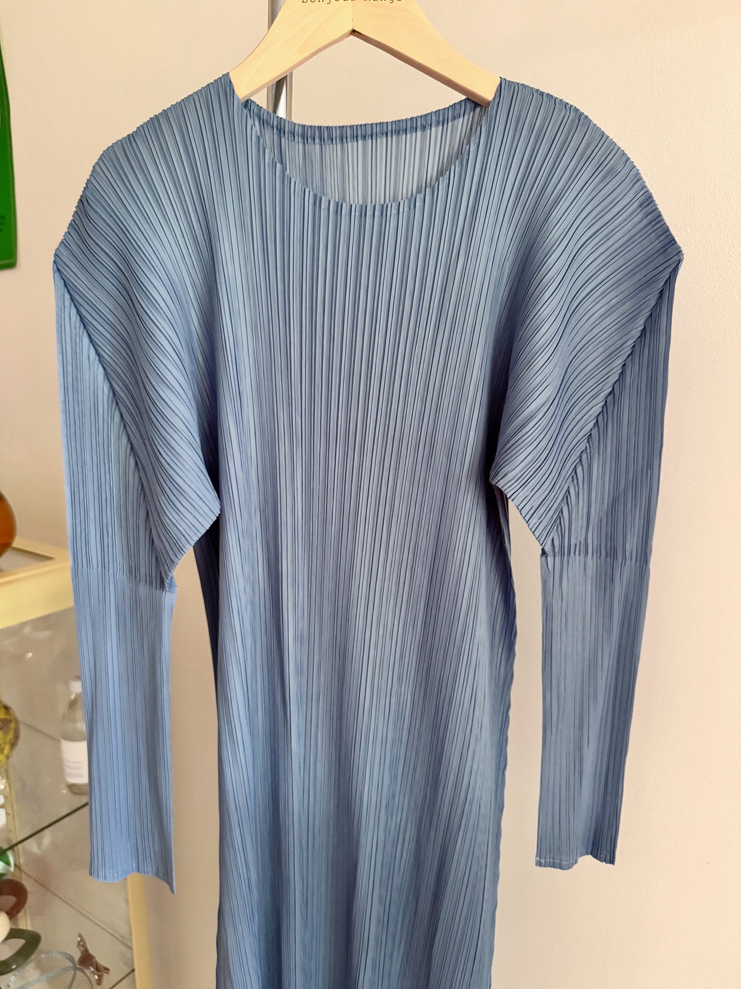 Edge dress (pink, blue)