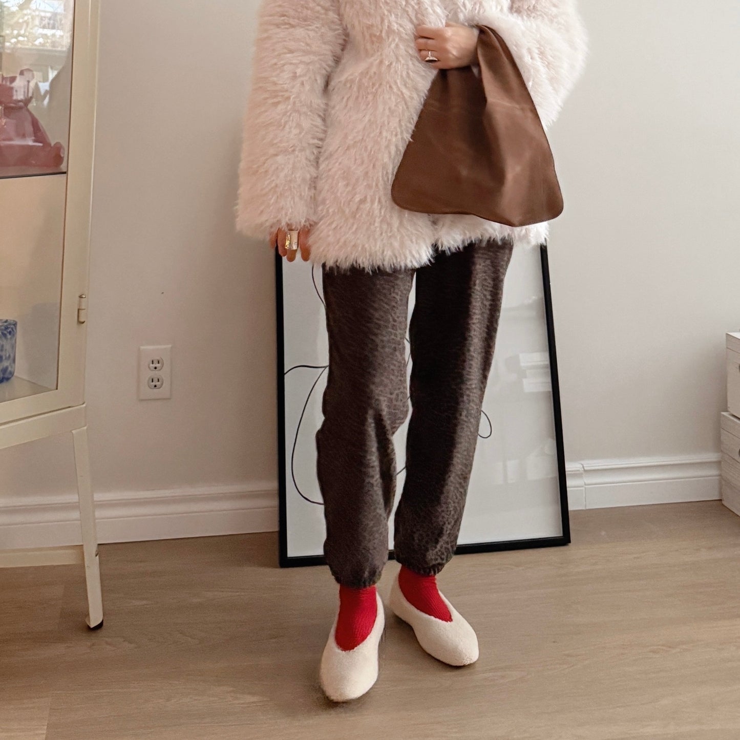 Suede Tote (camel, brown)