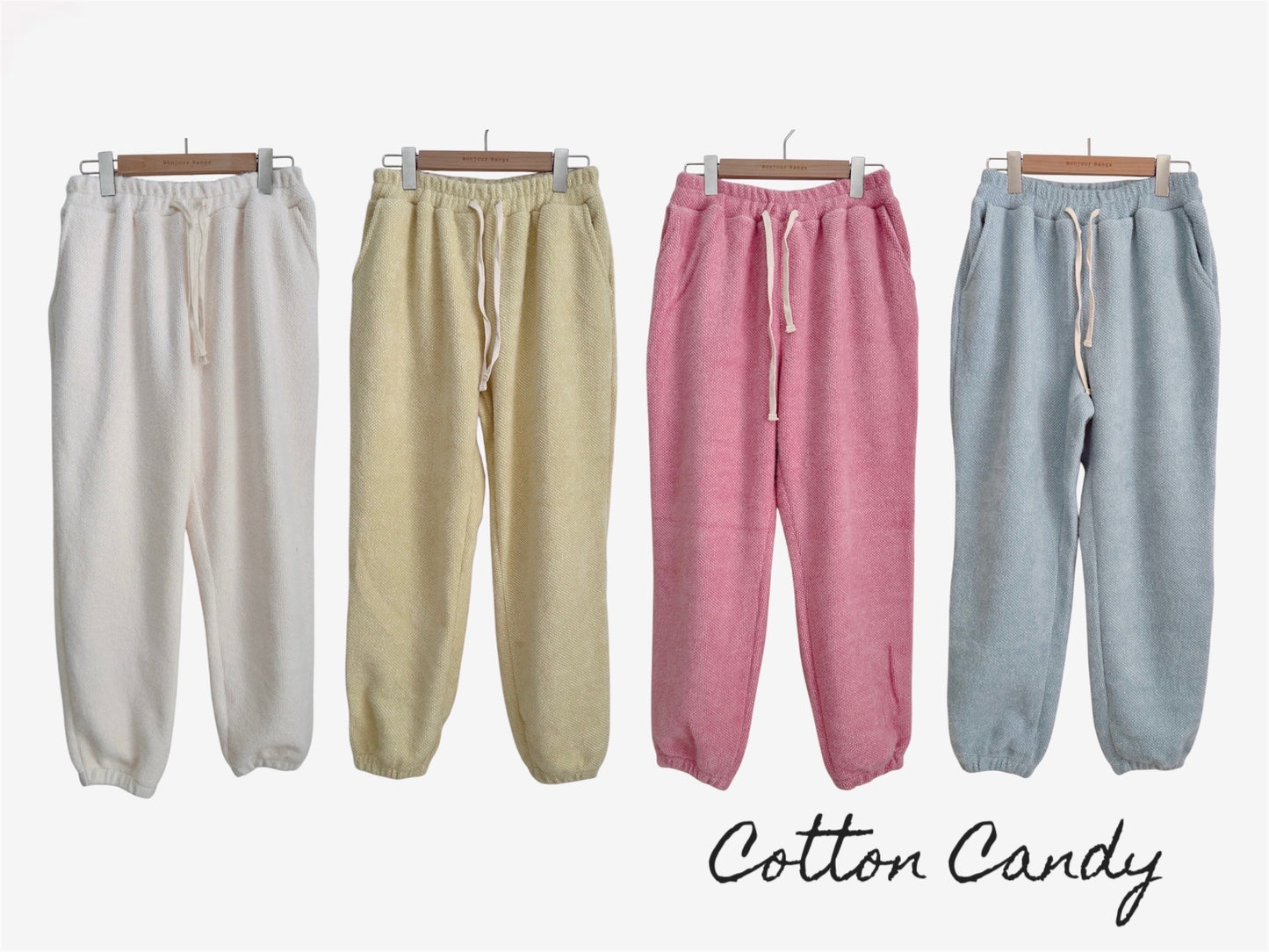 Cotton Candy Pants (ivory,lemon,pink, blue )