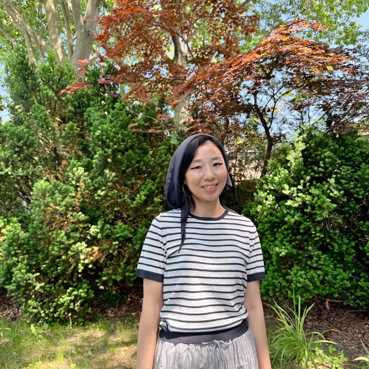 Marin Striped Knit Top