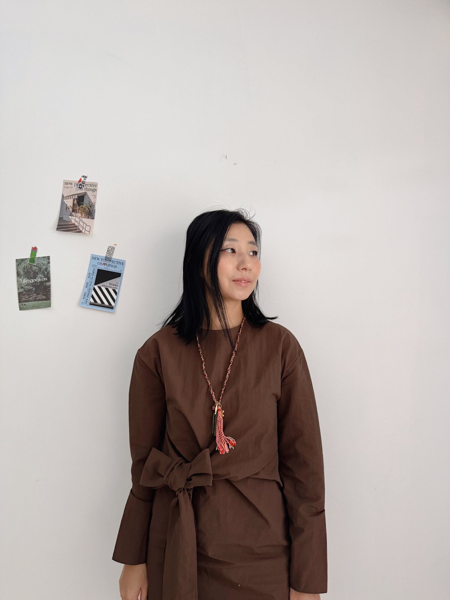 Dolman Wrap ops(brown, ivory,black )