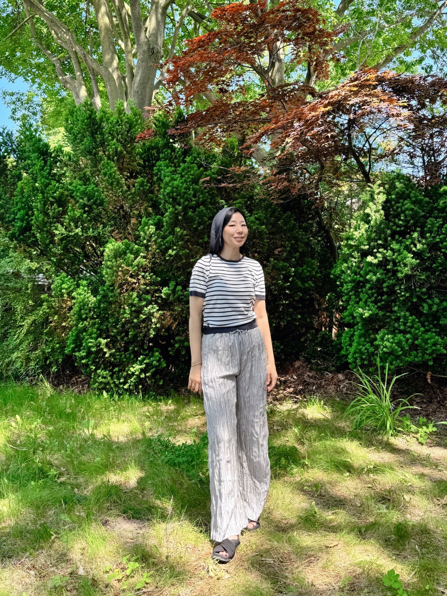 Marin Striped Knit Top