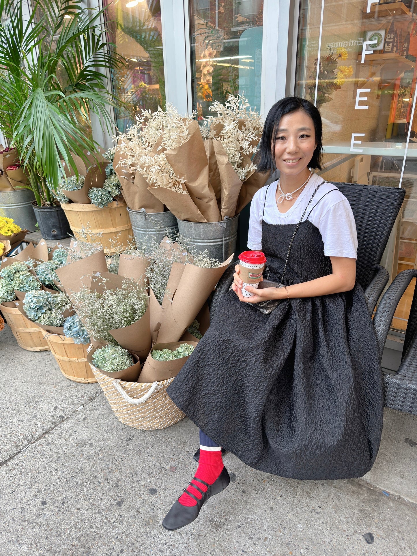 french socks (Black, navy, red, khaki)