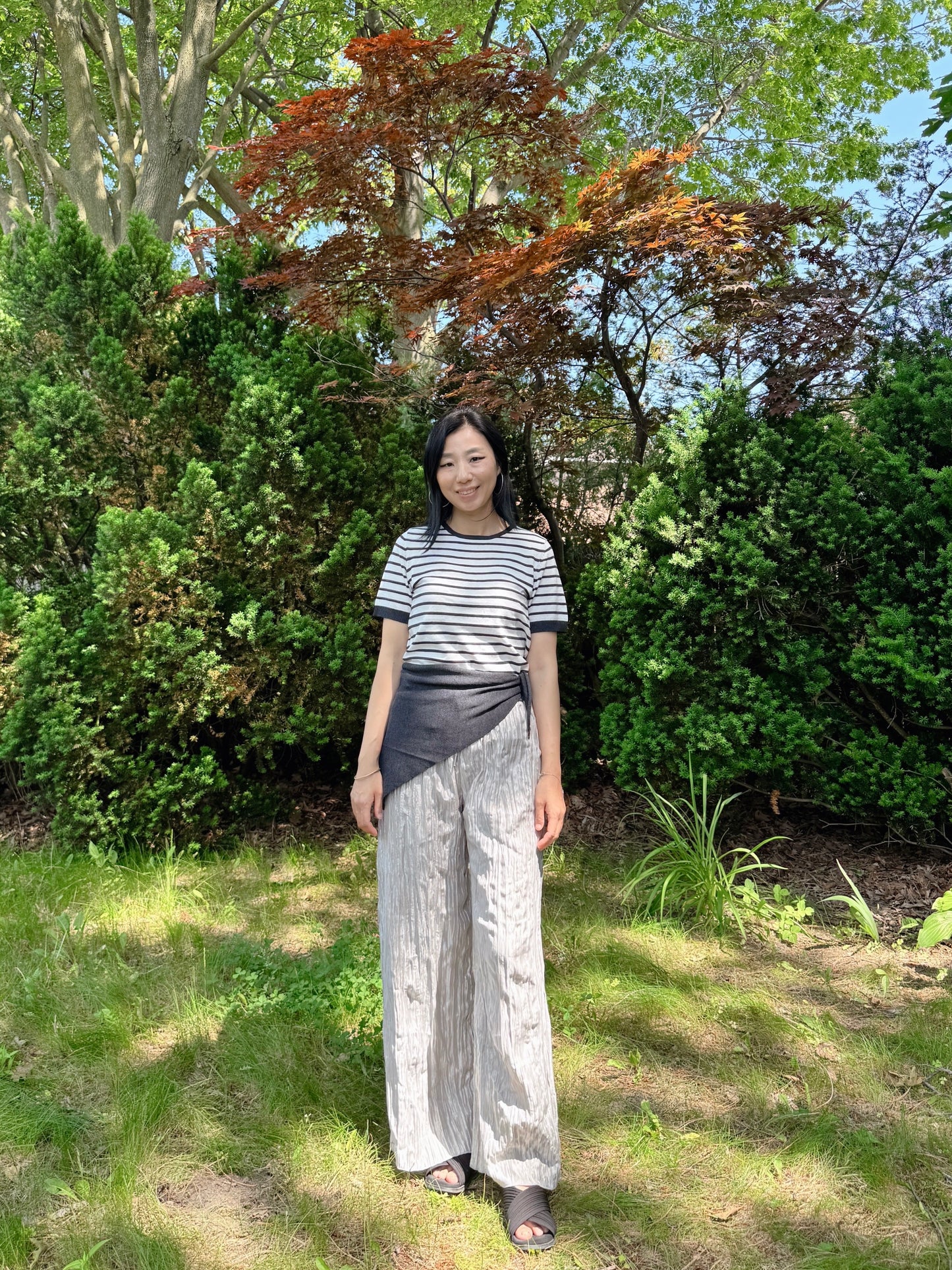 Marin Striped Knit Top