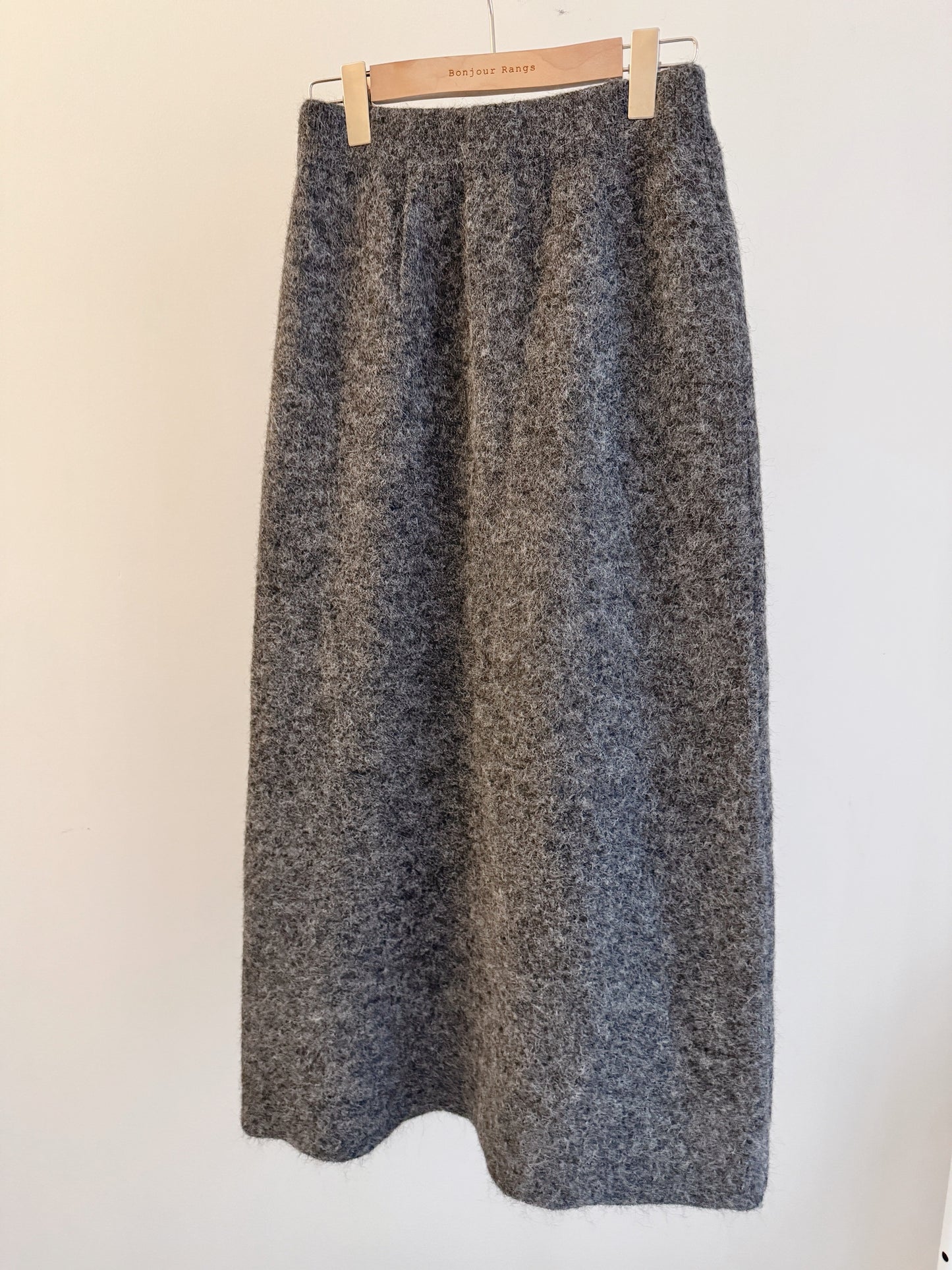 Button Knit Two Piece Sets(brown, grey)