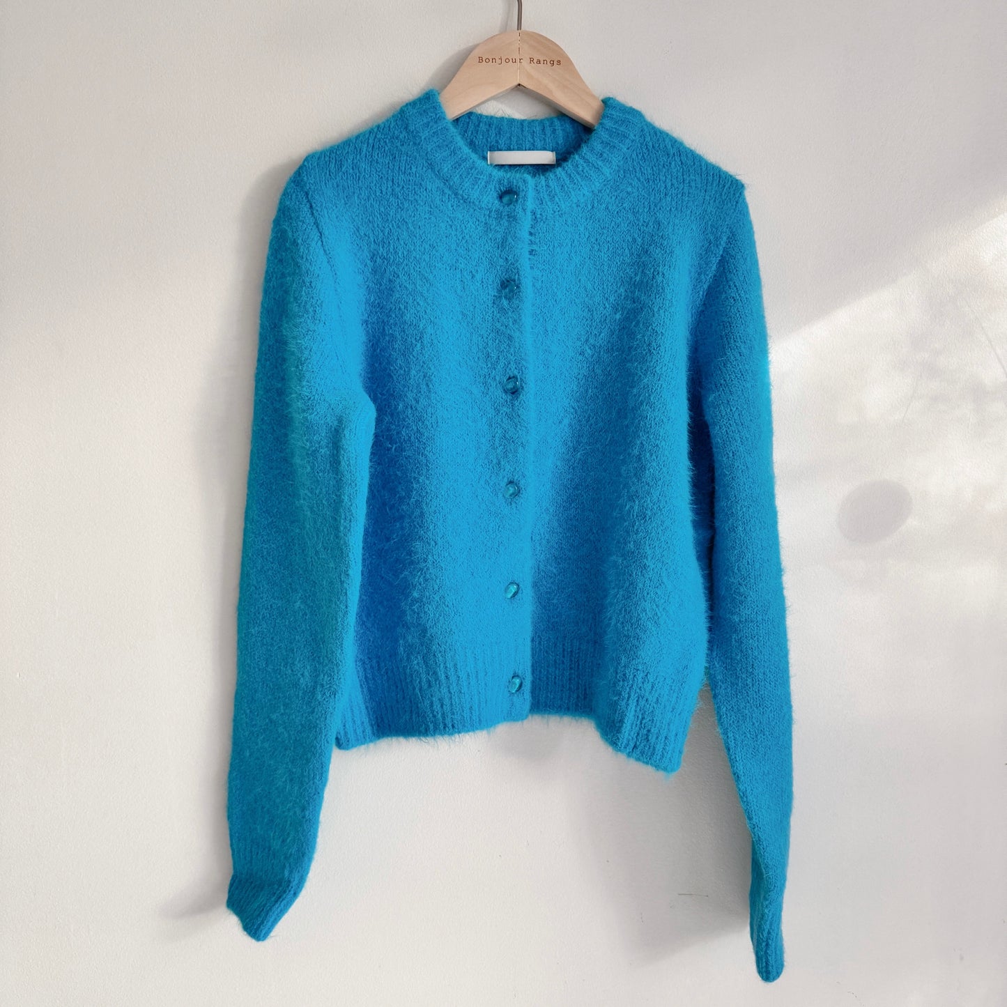 Candy Cardigan (ivory, blue)