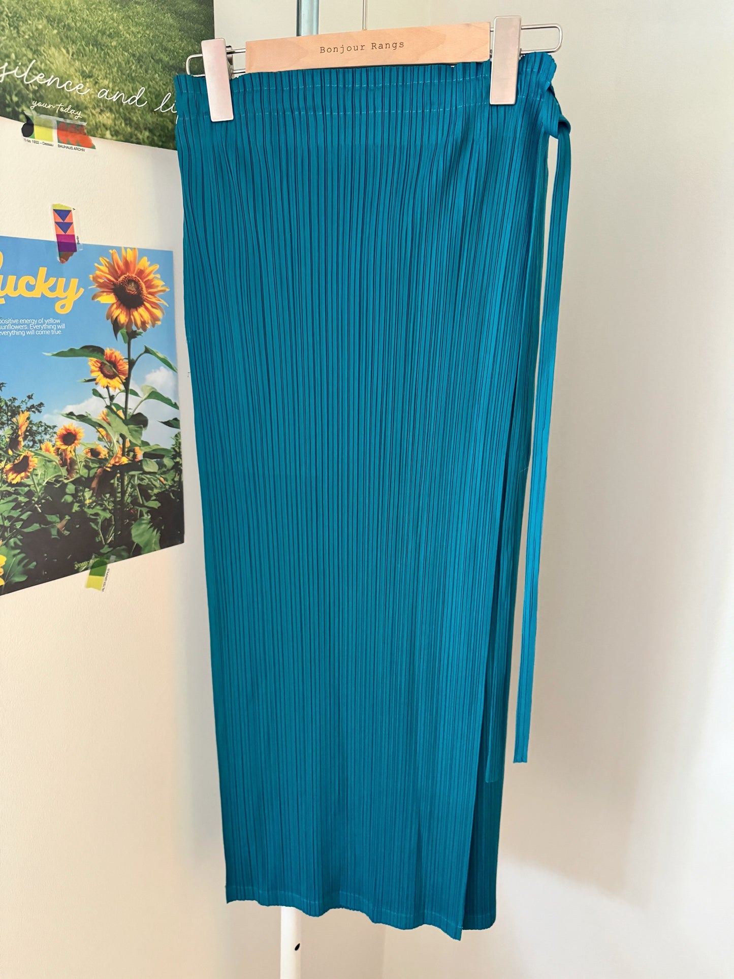 Wrap skirt (mint, royal blue, pink, mustard, black, ivory)