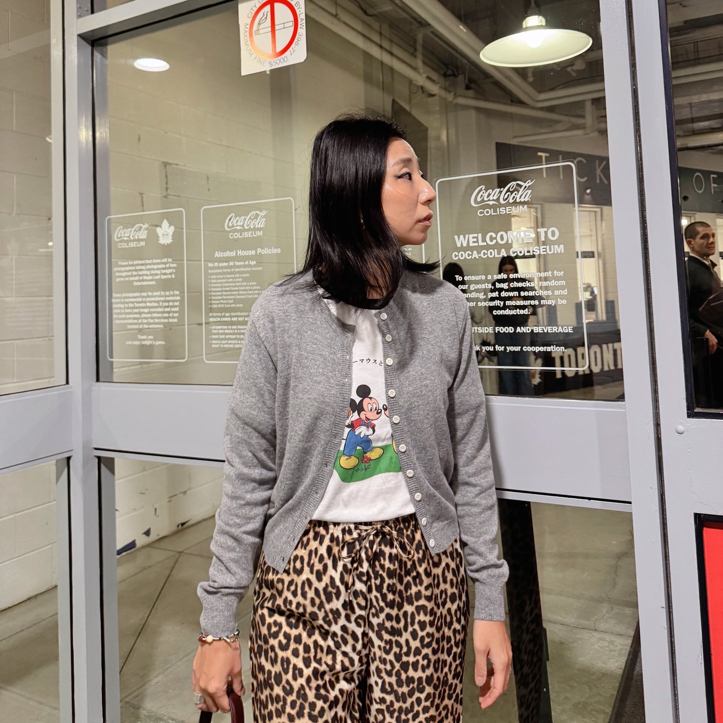 Merino Wool Cardigan (red, gray, pink)