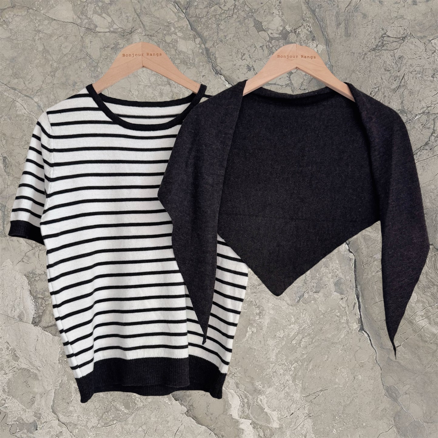 Marin Striped Knit Top