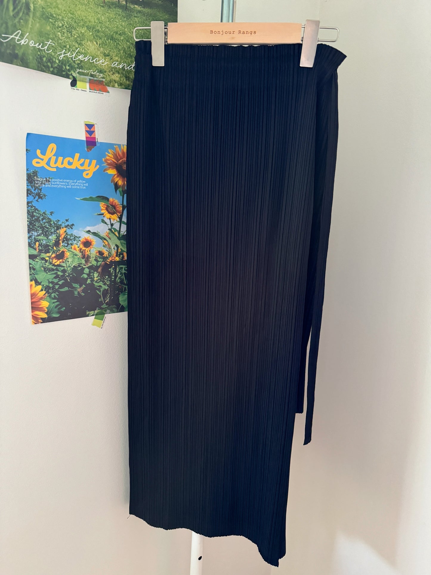 Wrap skirt (mint, royal blue, pink, mustard, black, ivory)