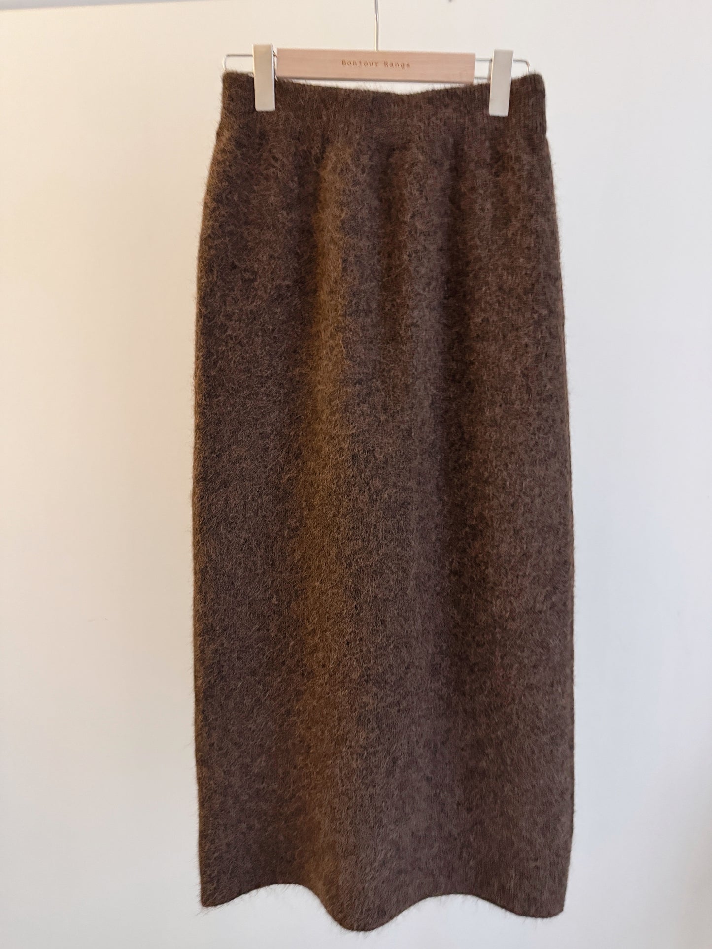 Button Knit Two Piece Sets(brown, grey)