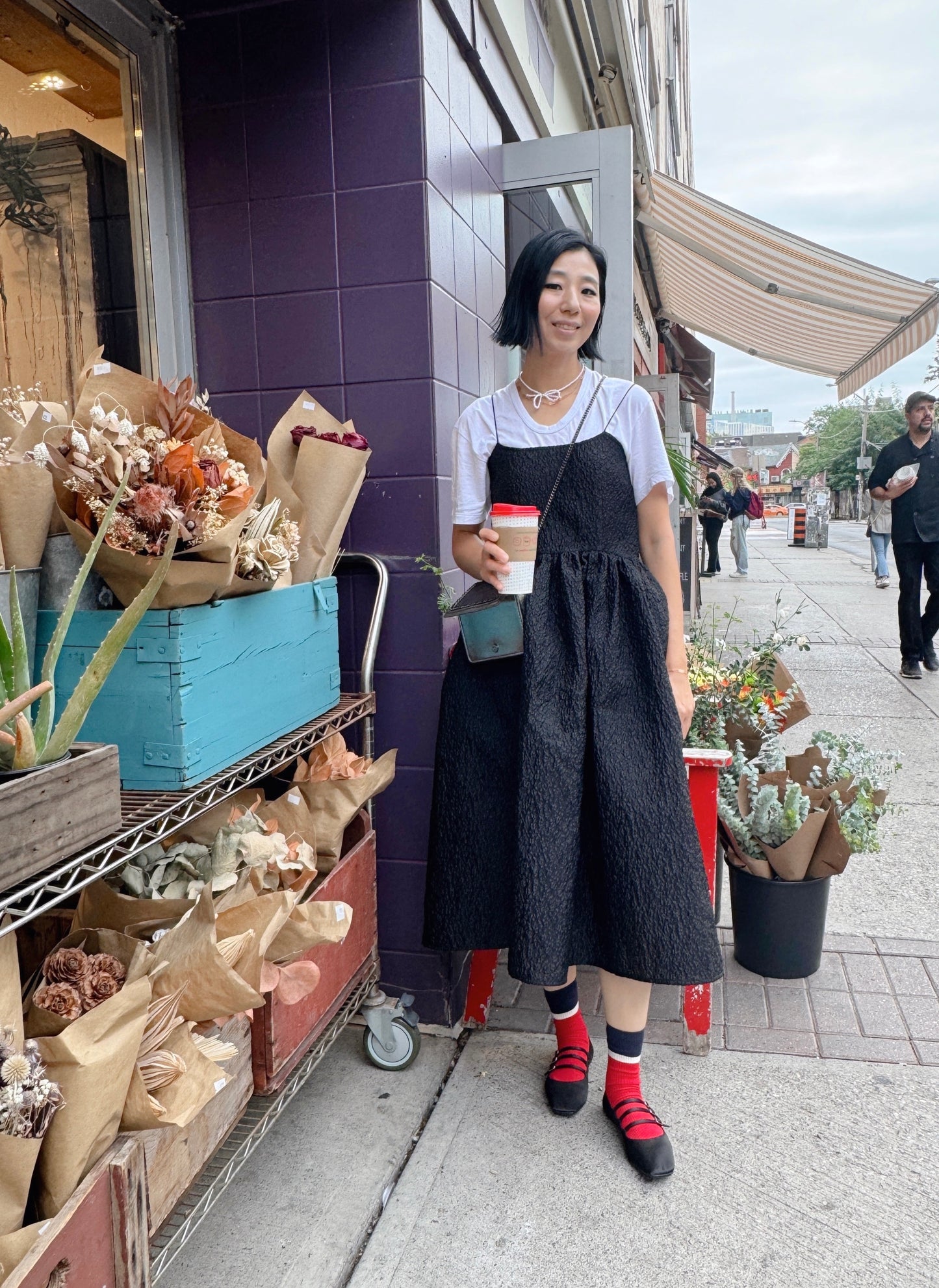 french socks (Black, navy, red, khaki)