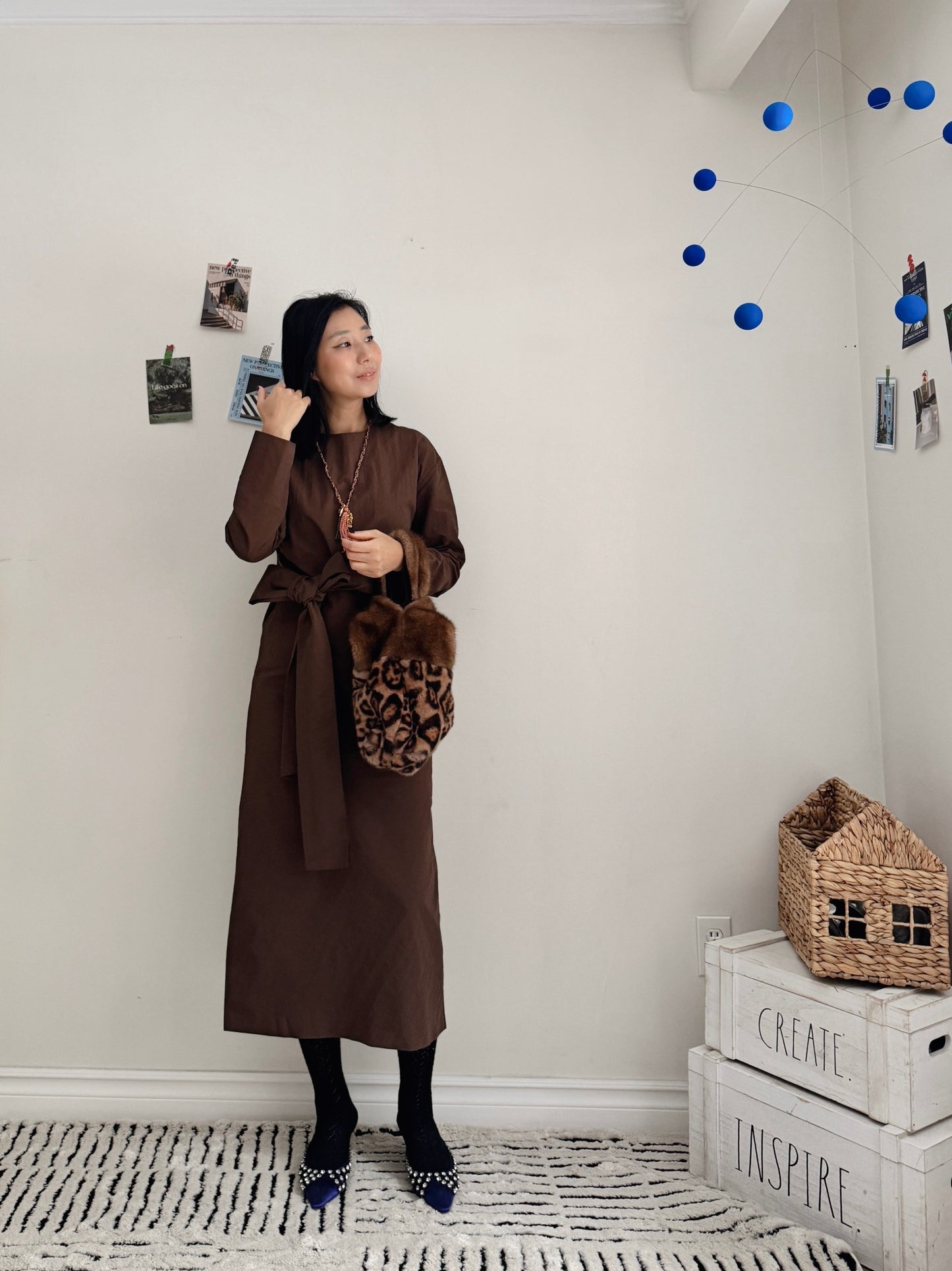 Dolman Wrap ops(brown, ivory,black )