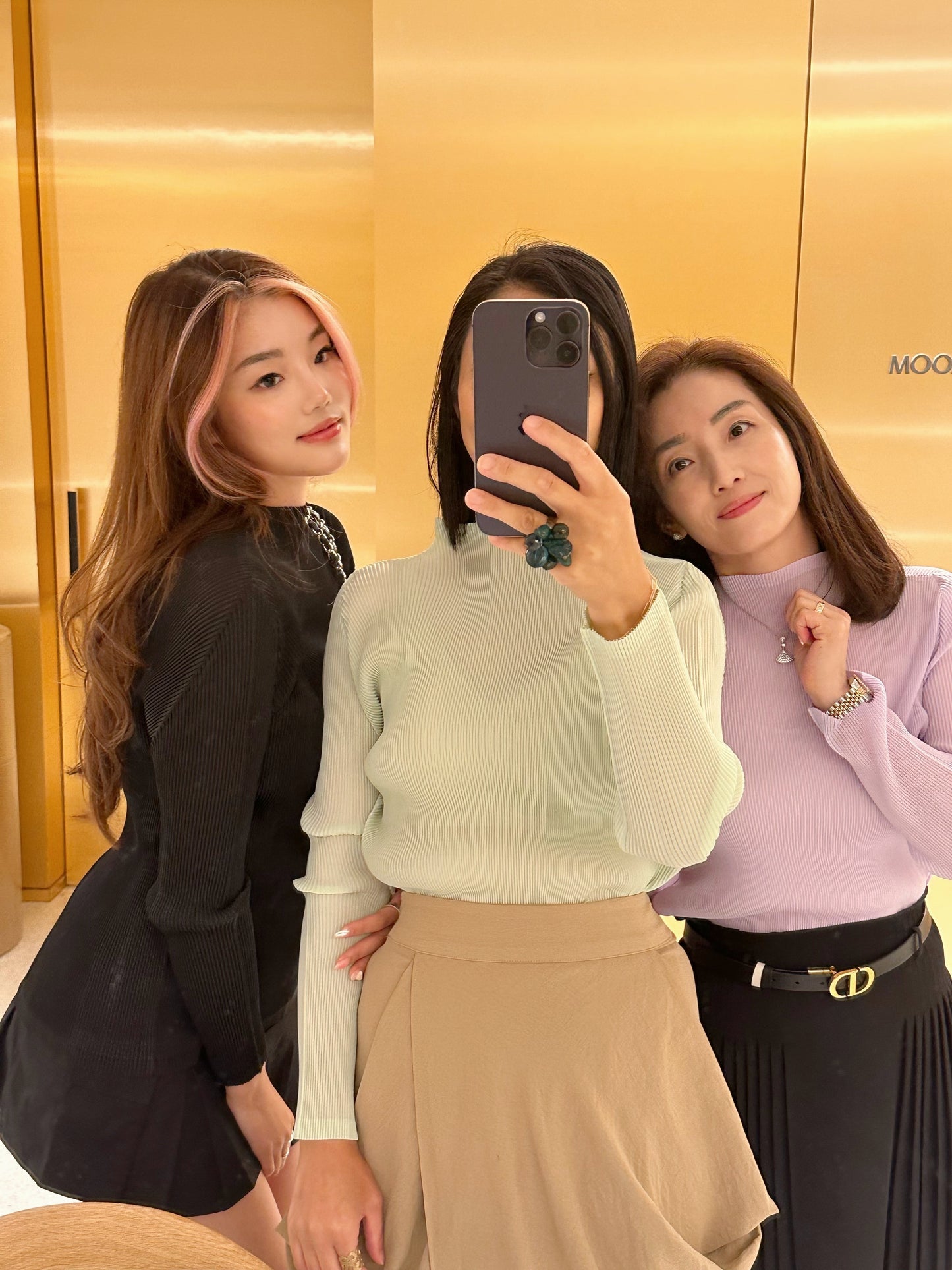 MIST long sleeve tops (Lilac, Lemon, Lime, Black)