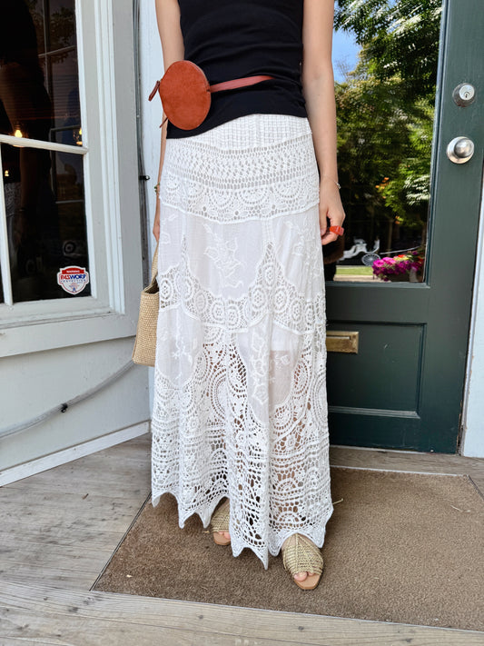 Crochet Maxi Skirt