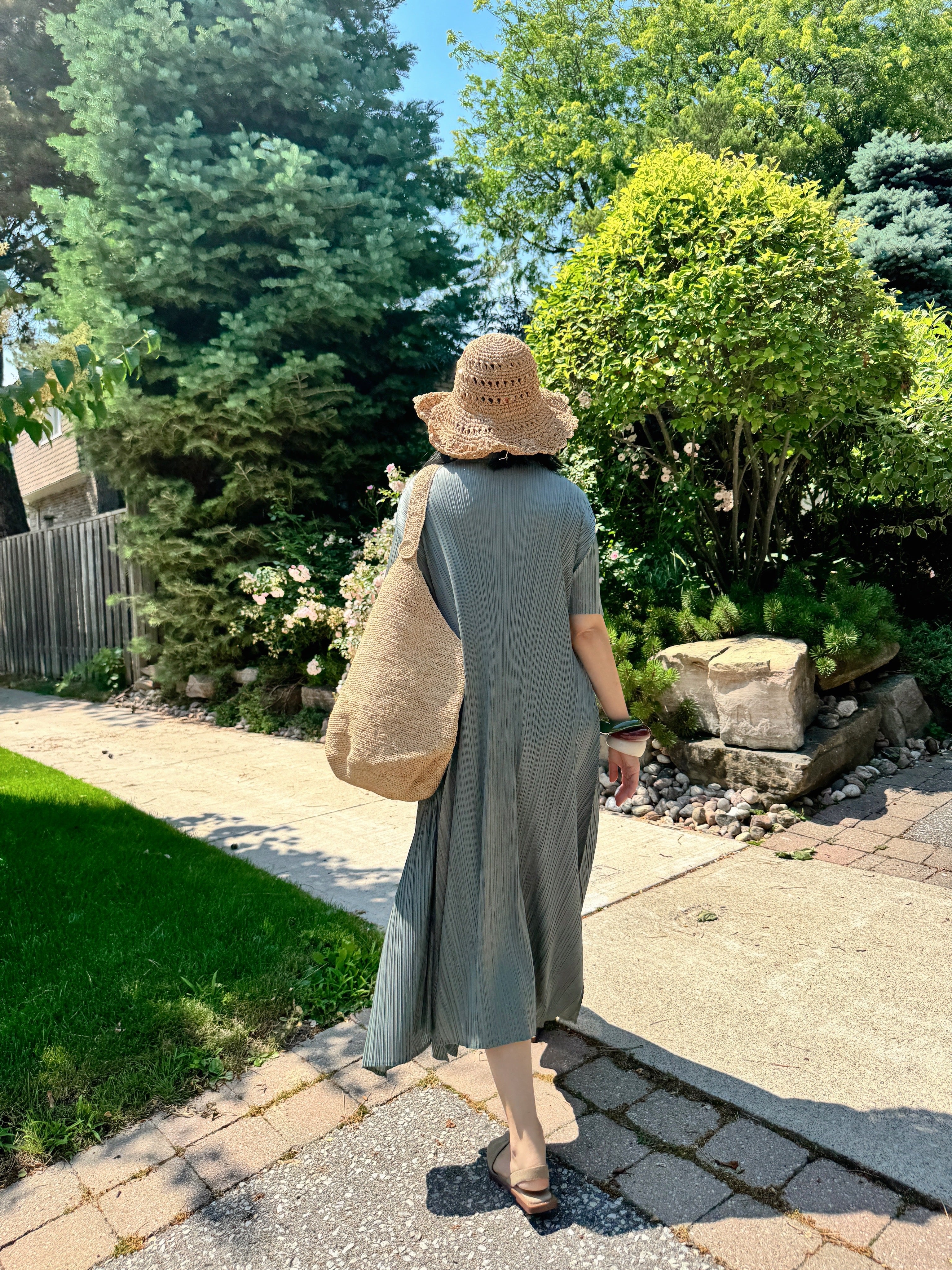 Raffia shoulder bag – Bonjour Rangs