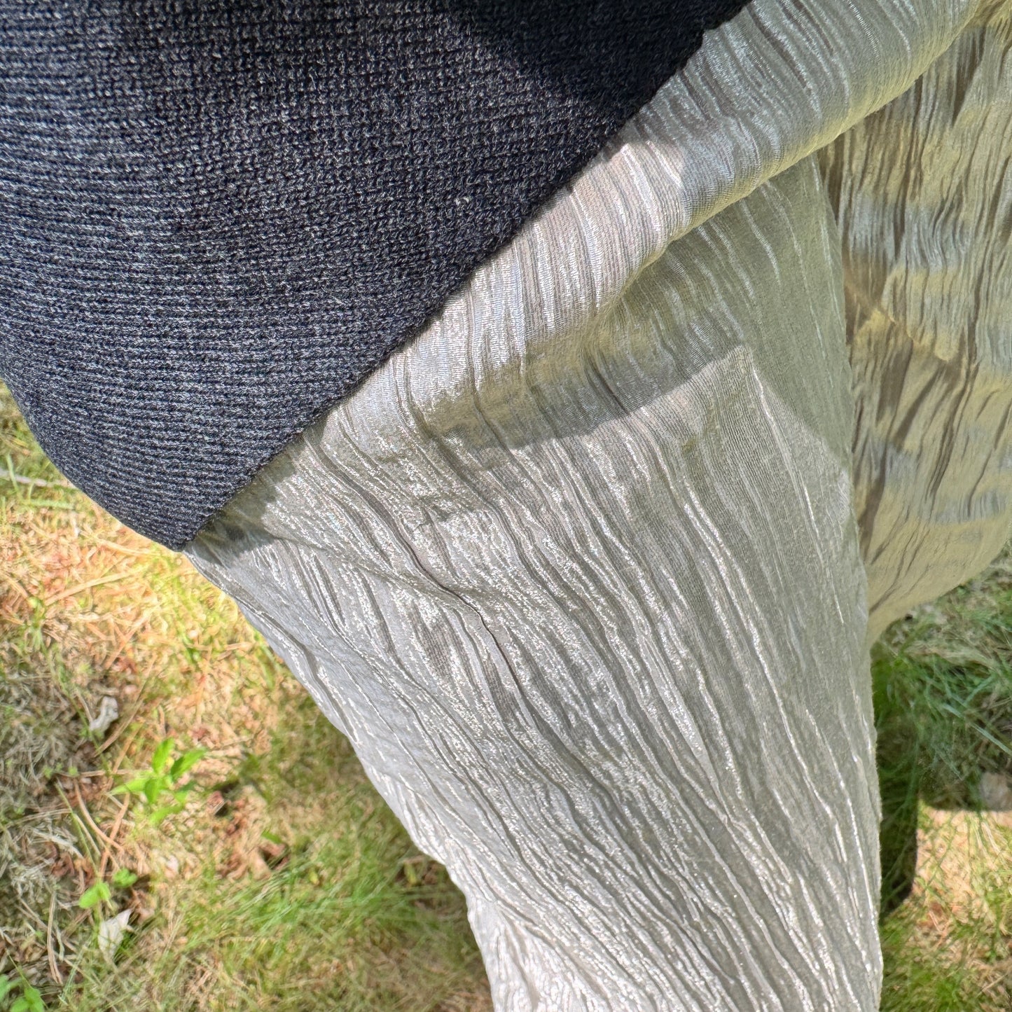 Wrinkle Pants (ivory, gray, black)