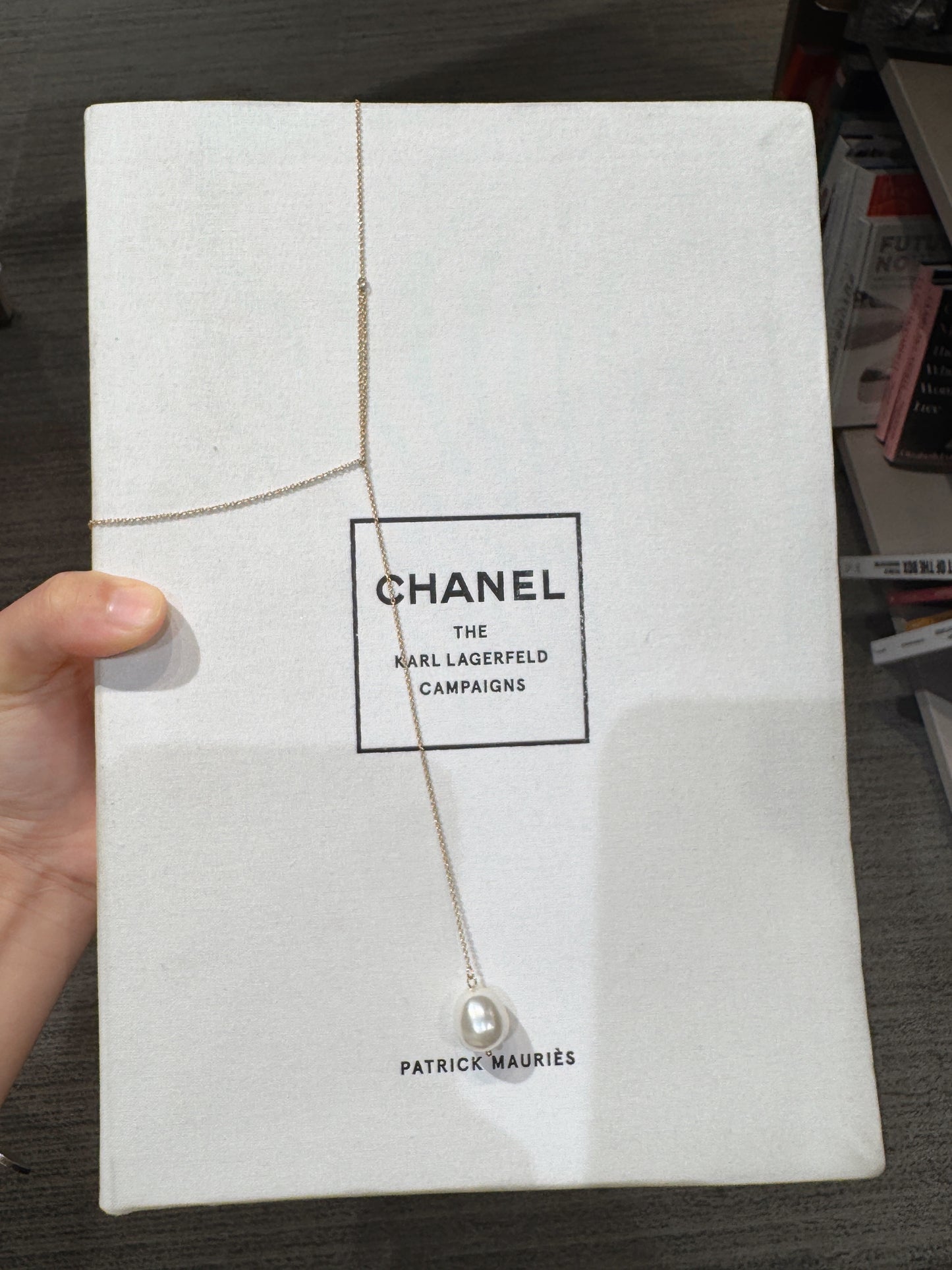 Y long necklace