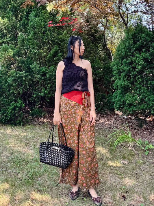 India wrap pants