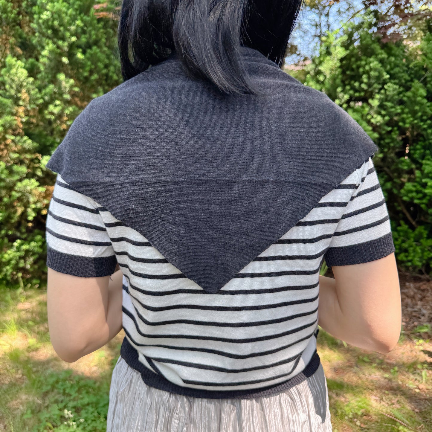 Marin Striped Knit Top
