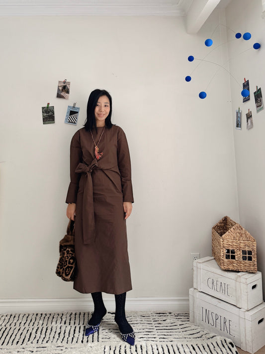 Dolman Wrap ops(brown, ivory,black )