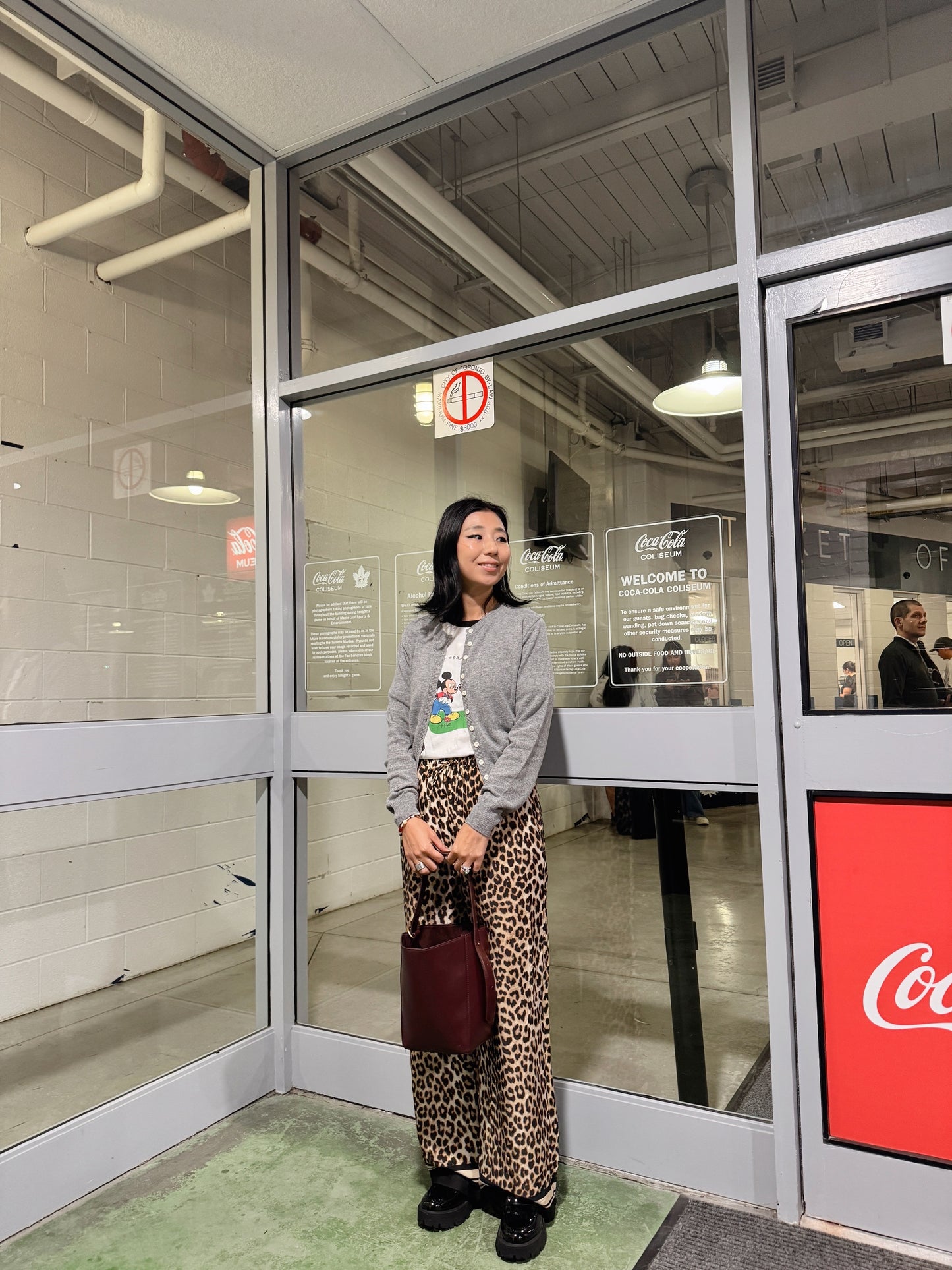 Merino Wool Cardigan (red, gray, pink)