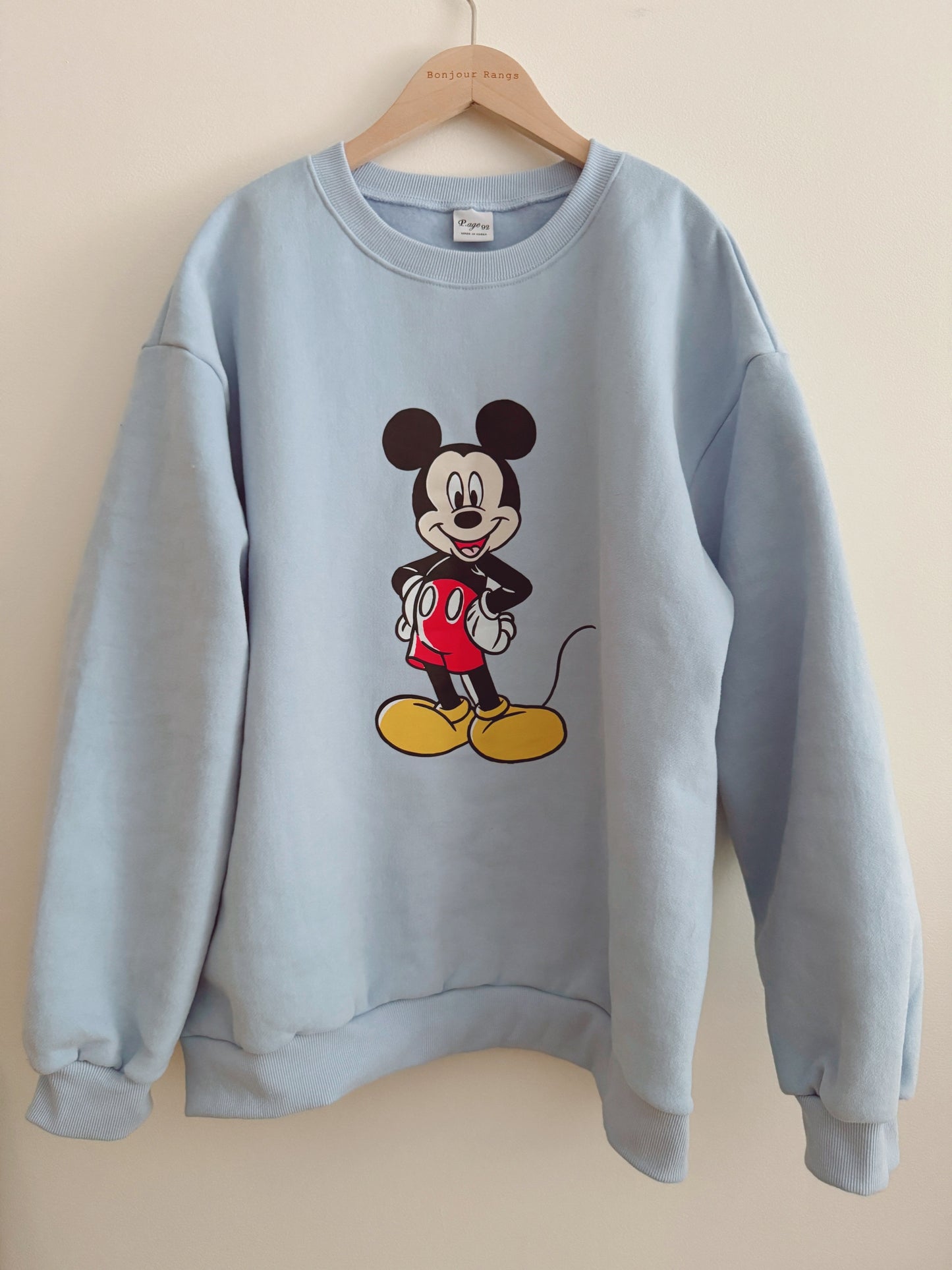 mickey sweatshirt