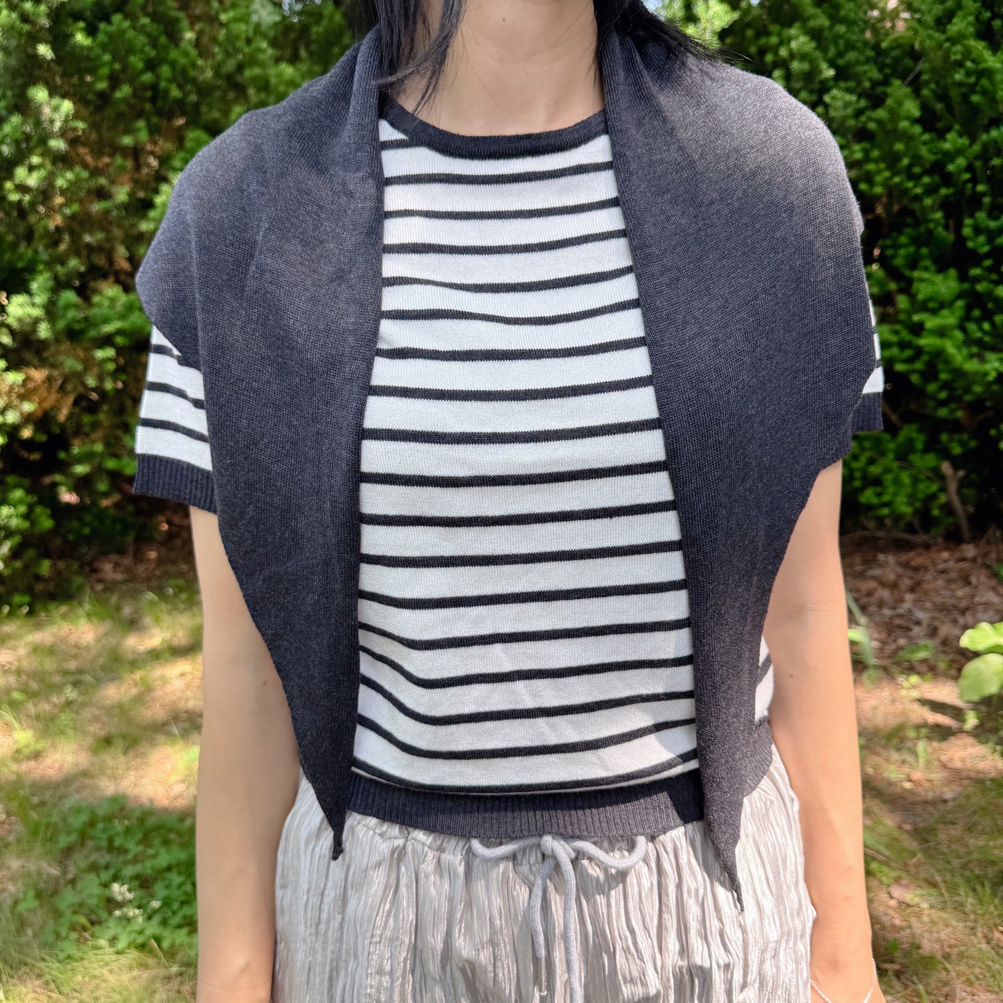 Marin Striped Knit Top