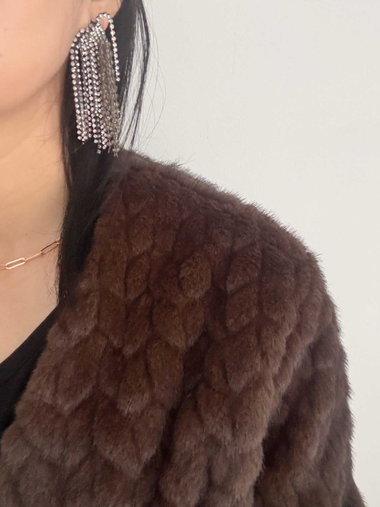 Misty mood faux fur jacket ( ivory, gray, brown)