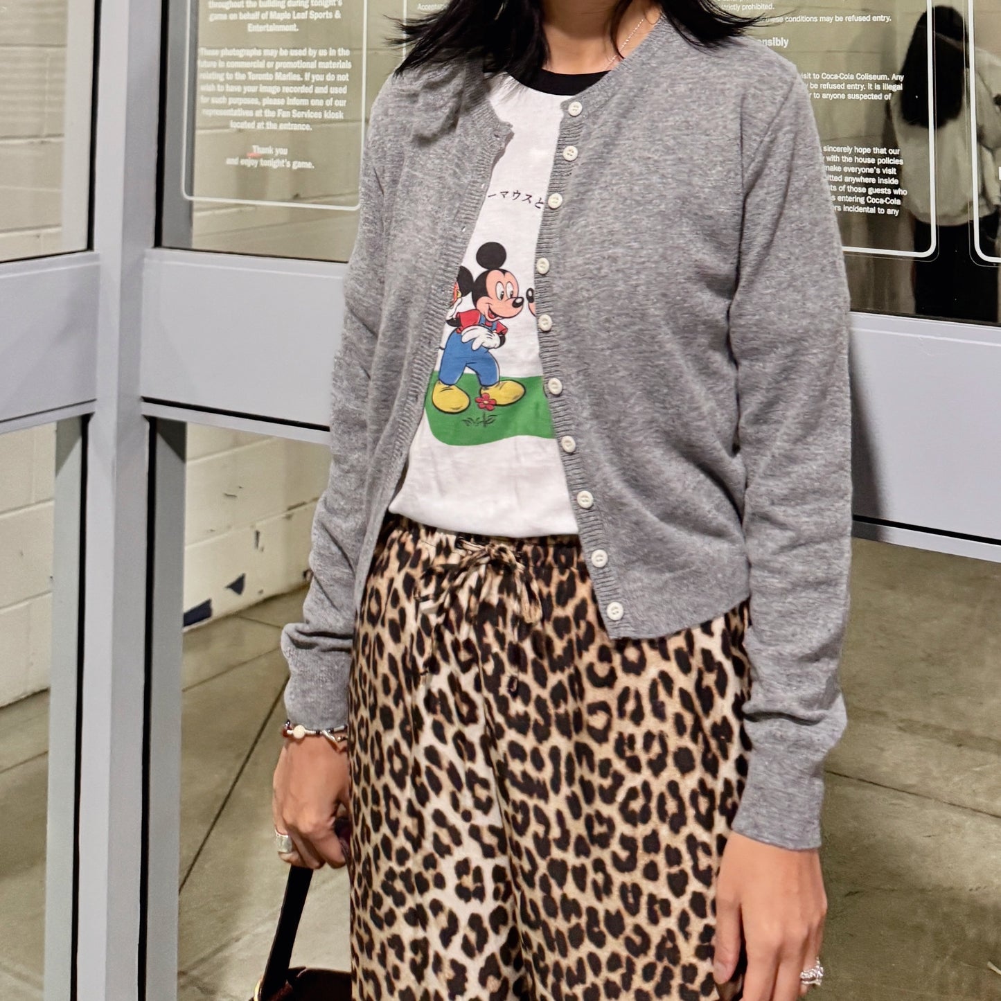 Merino Wool Cardigan (red, gray, pink)