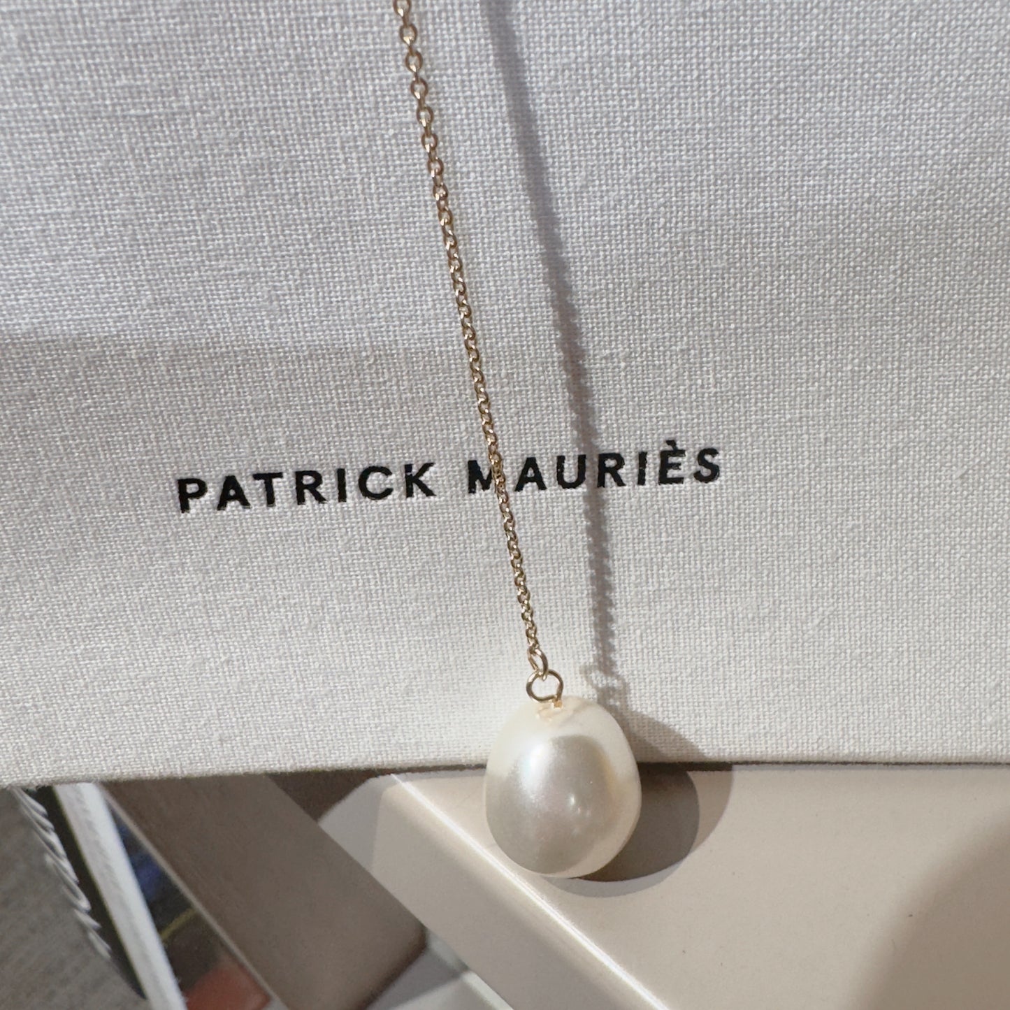 Y long necklace