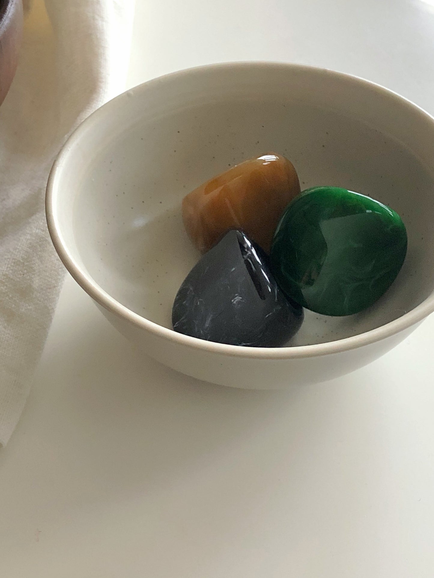 Bold Formica Ring (Green,Brown, Black)