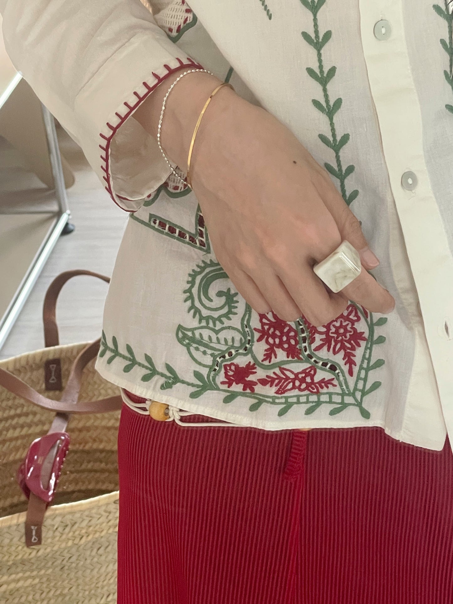 Vintage Marble Ring