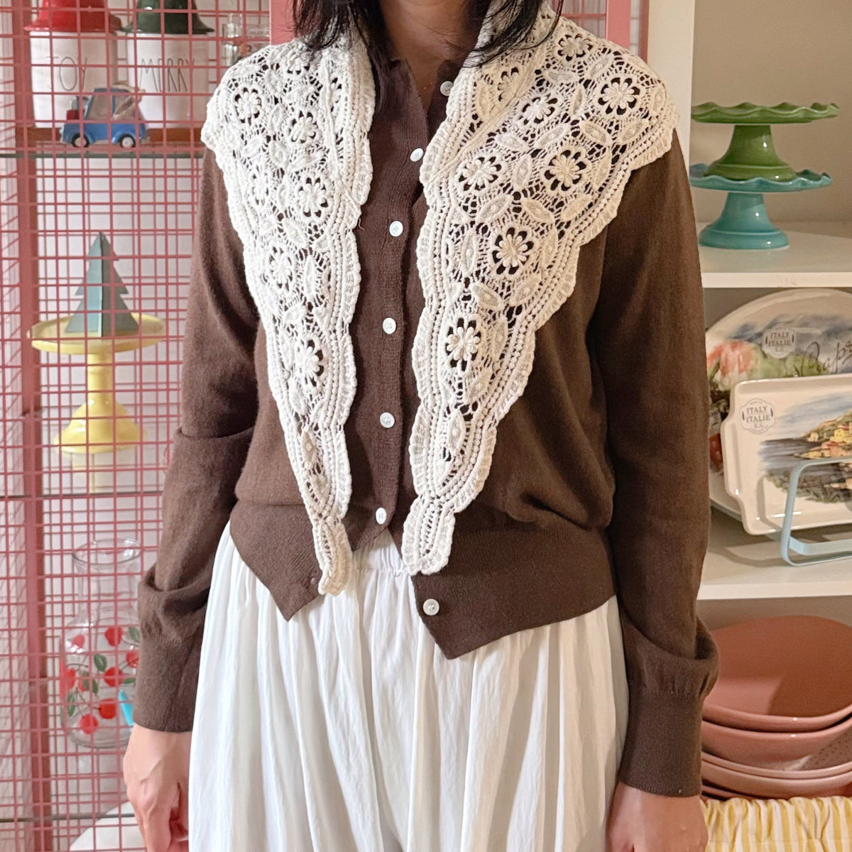 CROCHET LACE SHAWL