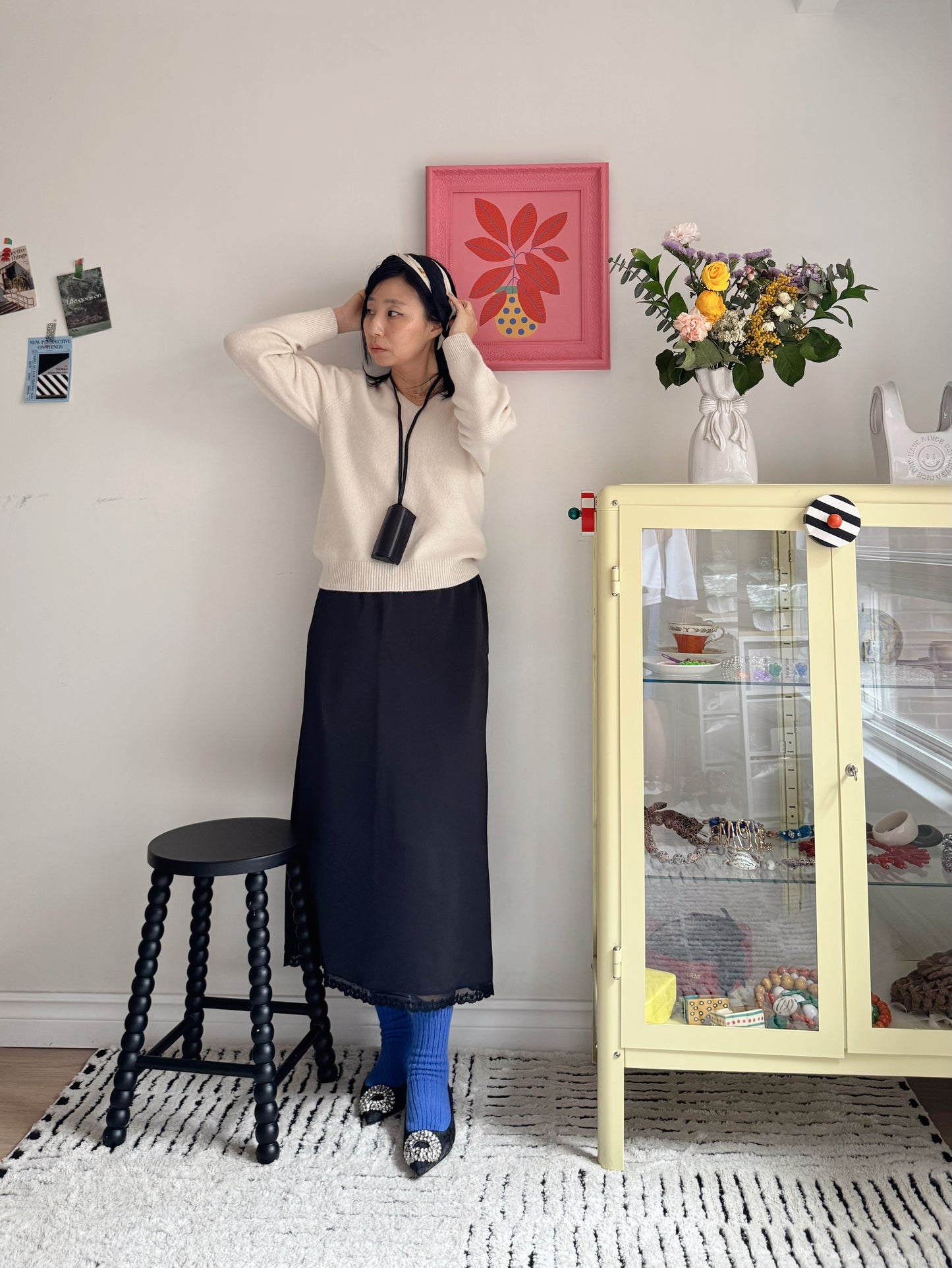 lace banding skirts (Green, Black)