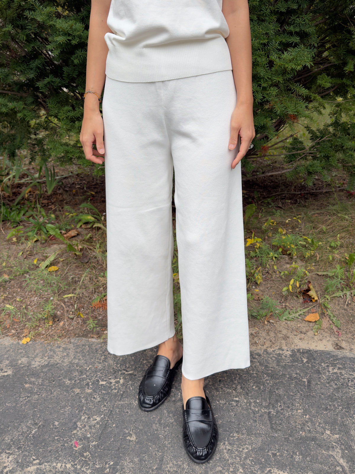 SOFT KNIT 3PIECE SET (Ivory ,Beige ,Black)