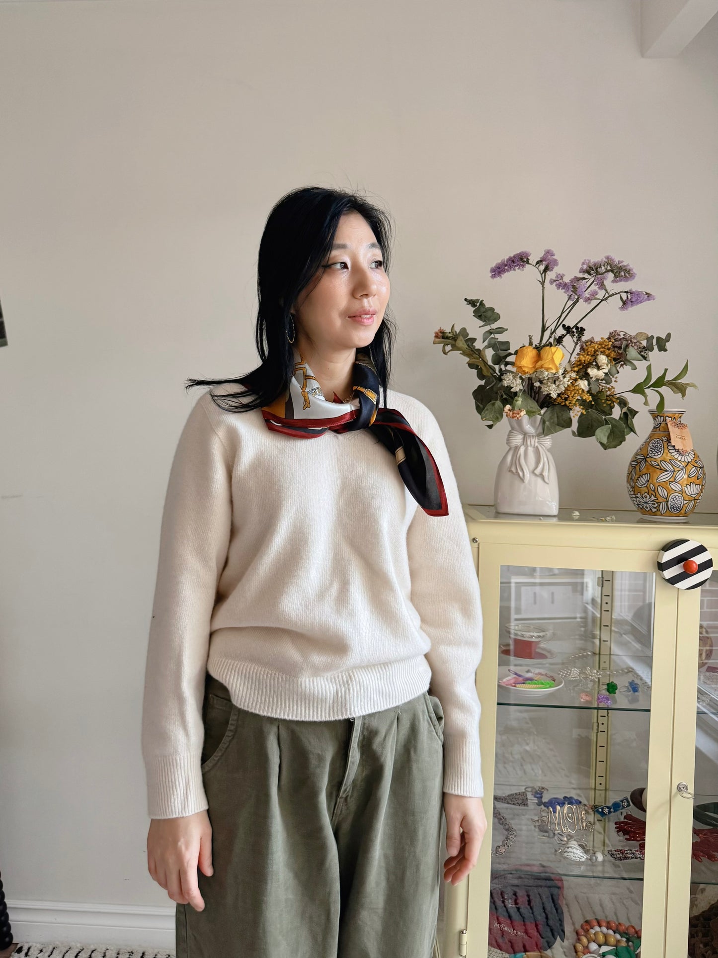 100% silk Heritage Belt Square Scarf