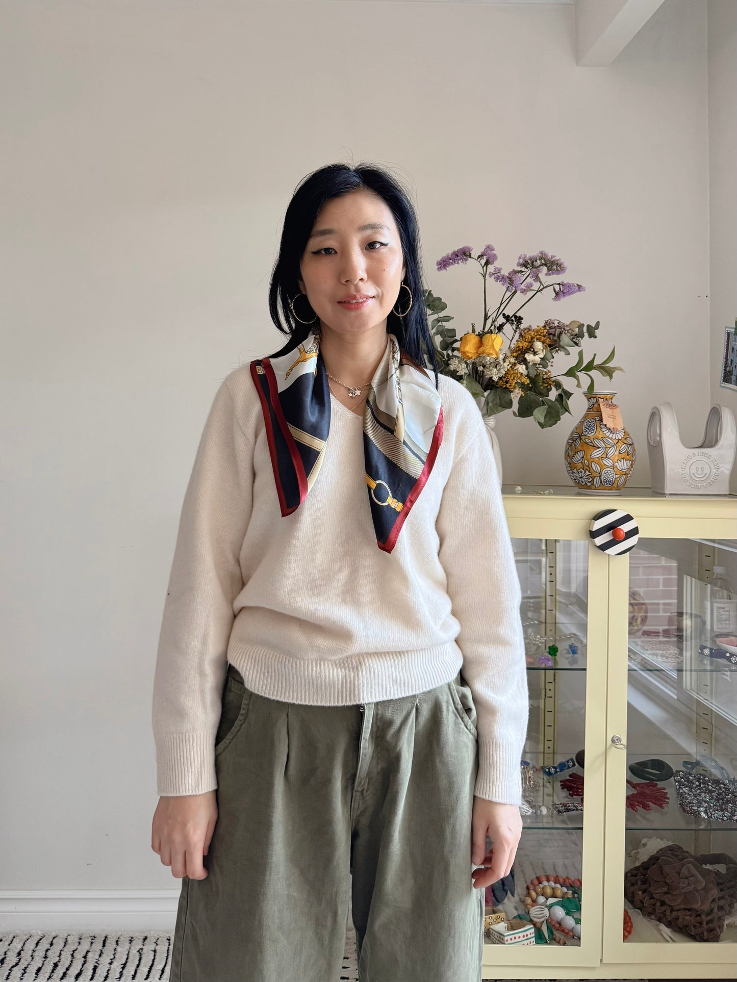 100% silk Heritage Belt Square Scarf