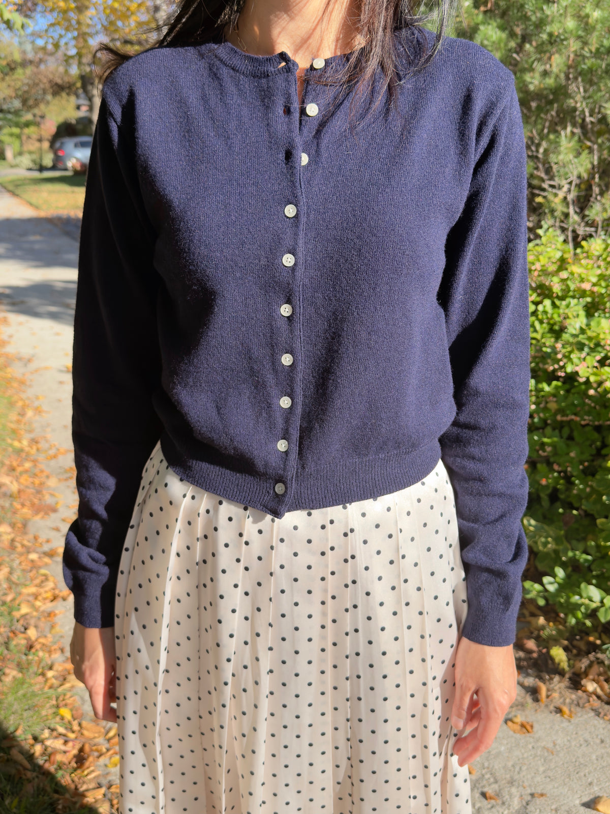 SOFT CASHMERE TOUCH CARDIGAN (Navy, Gray, Brown, Pink)