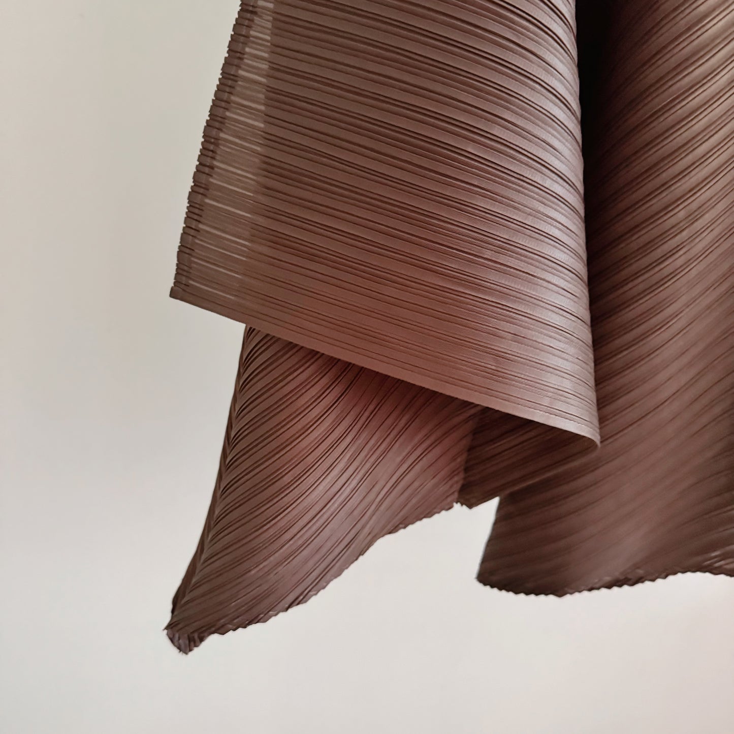 Pleated Draped Wide Pants( beige, brown)