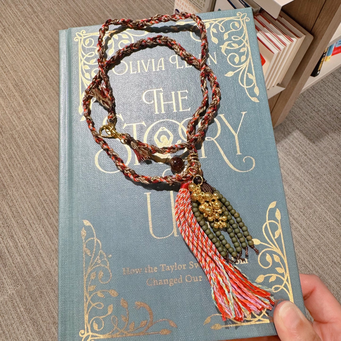 Boho Braided Tassel Necklace
