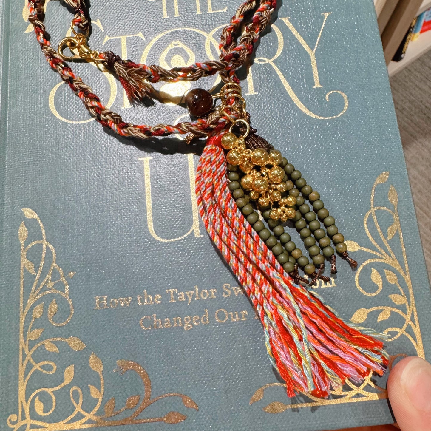Boho Braided Tassel Necklace