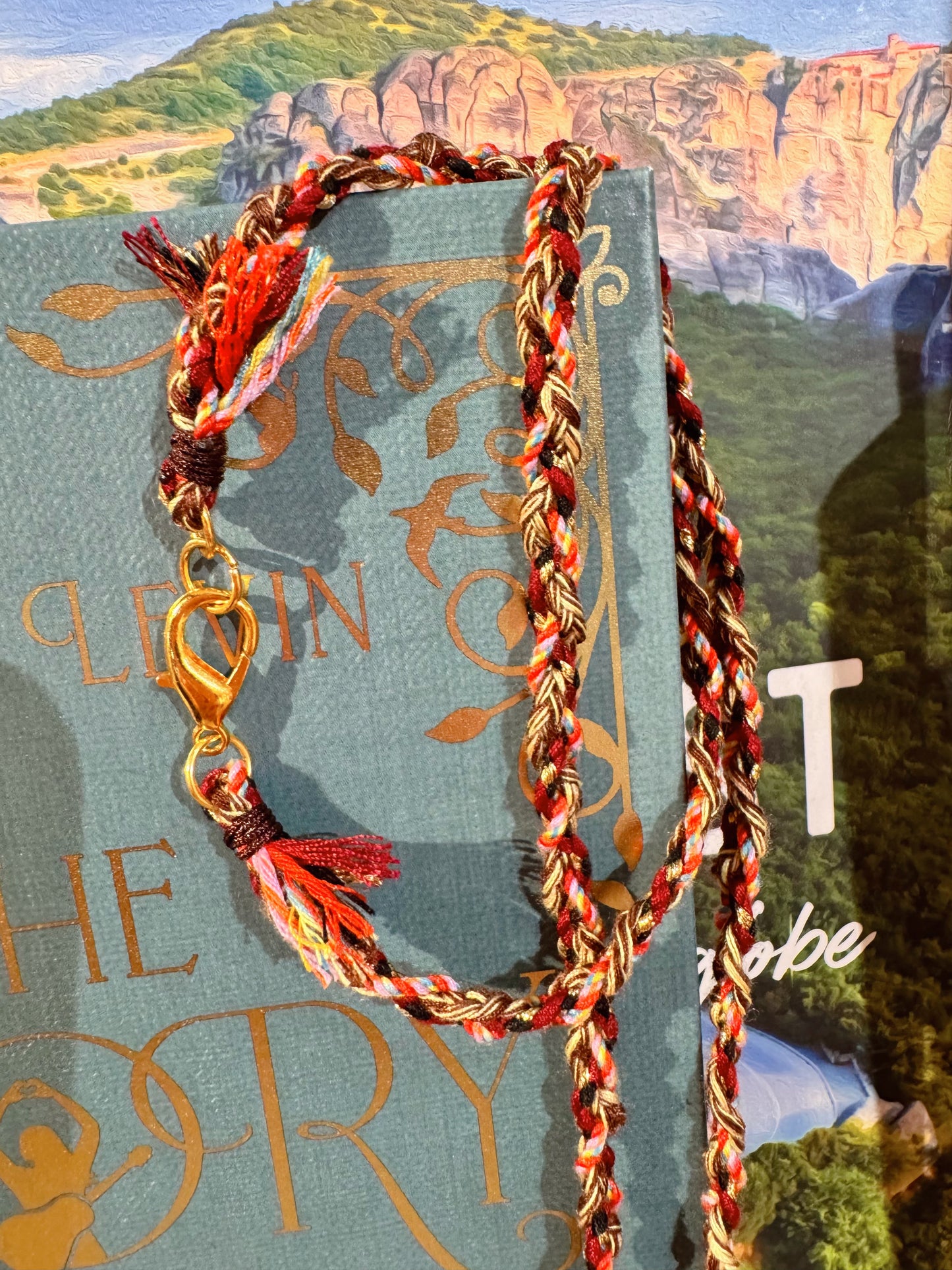 Boho Braided Tassel Necklace
