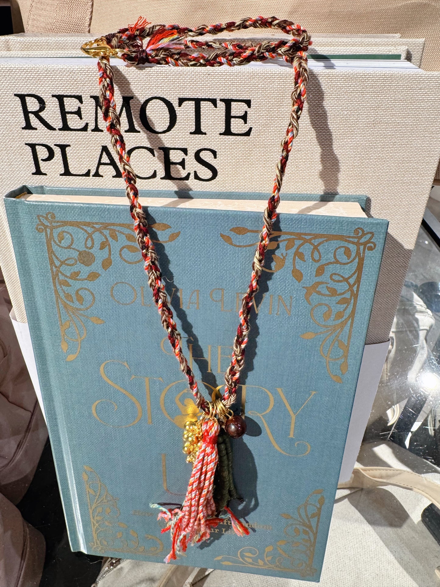 Boho Braided Tassel Necklace